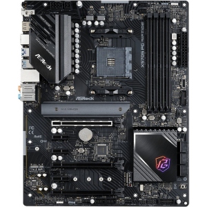 Материнська плата ASRock AMD X570 HDMI 2xM.2 (PCIe 4 .0) USB 3.2 2.5GbE LAN ATX (X570S PG RIPTIDE)