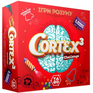 Настільна гра розвиваюча (8+) Yago Cortex 3 Aroma Challenge (90 карток, 24 фішки) (101011918)