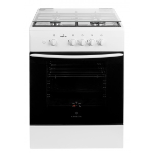 Плита газова Greta 600-00/06A біла600-00/06A біла