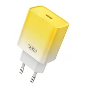 Мережевий зарядний пристрій XO CE18 PD30W USB-C Yellow (XO-CE18-YEL)