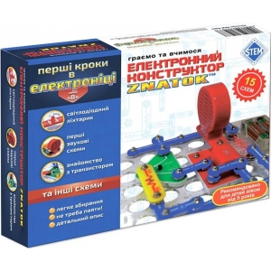 Конструктор Znatok Construction Kits "Первые шаги в электронике" (15 схем, набор В) інтернет-магазин