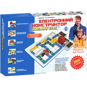 Конструктор Znatok Construction Kits 320 схем ціни