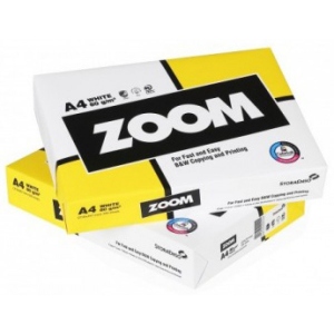 Папір А4 Zoom 80 г / м2 клас С 500 аркушів Біла