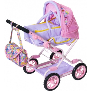 Коляска прогулянкова для ляльки і пупса Zapf Baby Born - Делюкс S2 (складна, з сумкою) (828649)
