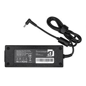 Зарядний пристрій для ноутбука 1stCharger HP 120W 19.5V 6.15A 4.5x3.0 силовий кабель (AC1STHP120WB)
