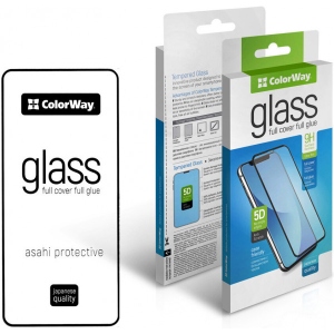 Захисне скло для смартфону Colorway FC FG Black for Samsung A54 (980347)