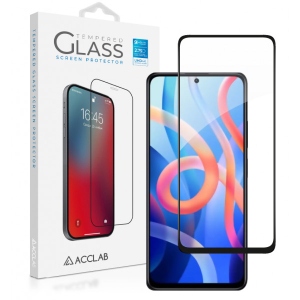 Захисне скло для смартфону ACCLAB Full Glue for Xiaomi Redmi Note 11 Black (1283126518829)