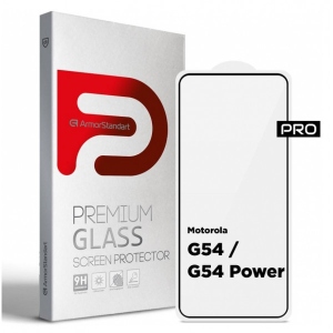 Захисне скло для смартфону Armorstandart Pro for Motorola G54 / G54 Power Black (ARM71082)