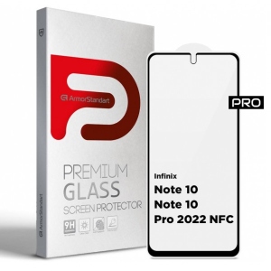 Захисне скло для смартфону Armorstandart Pro for Infinix Note 10 / Note 10 Pro 2022 NFC Black (ARM63371)