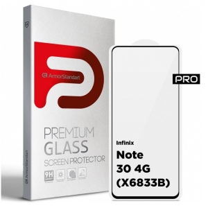 Захисне скло для смартфону Armorstandart Pro for Infinix Note 30 4G (X6833B) Black (ARM68995)