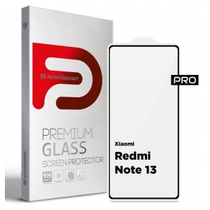 Захисне скло для смартфону Armorstandart Pro for Xiaomi Redmi Note 13 5G Black (ARM71877)