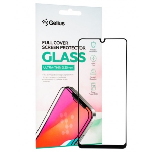 Захисне скло для смартфону Gelius Full Cover Ultra-Thin 0.25mm for Samsung A315 (A31) Black (88711)