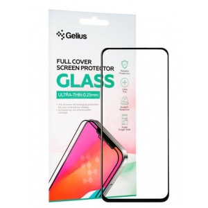 Захисне скло для смартфону Gelius Full Cover Ultra-Thin 0.25mm for Xiaomi Redmi 12 Black (00000093785)