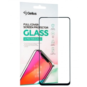 Захисне скло для смартфону Gelius Full Cover Ultra-Thin 0.25mm for Xiaomi Redmi Note 9 Black (91097)