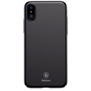 Чохол для смартфону Baseus Thin Series for iPhone X (ZB01) Black (XK-BS-PL-IPHX-BK)