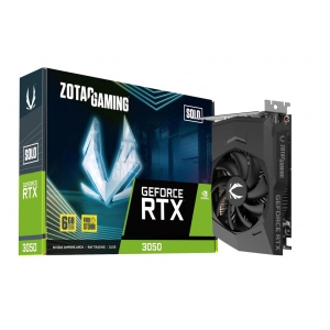 Відеокарта Zotac Gaming GeForce RTX 3050 SOLO Single Fansink, 6GB GDDR6 (ZT-A30510G-10L)