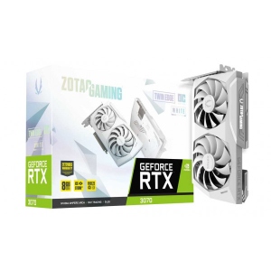 Відеокарта Zotac GeForce RTX 3070 8GB GDDR6 Twin Edge OC White (ZT-A30700J-10PLHR)