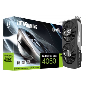 Відеокарта Zotac GeForce RTX 4060 8GB GDDR6 Twin Edge (ZT-D40600E-10M)