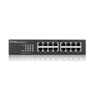 Коммутатор локальної мережі (Switch) Zyxel GS1100-16 (GS1100-16-EU0103F) в Україні