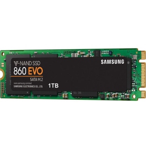 SSD-накопичувач внутрішній Samsung 860 EVO 1TB M.2 SATA III V-NAND TLC (MZ-N6E1T0BW)