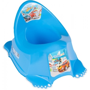 Горщик дитячий Tega Baby Авто з антиковзаючою гумою Синій (CS-001-120)