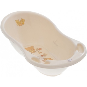 Дитяча ванночка Tega Baby Ведмедики зі зливом 86 см, Кремова (MS-004ODPŁYW-119) в Україні