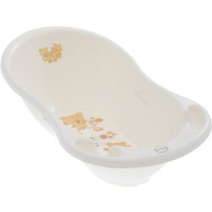 Дитяча ванночка Tega Baby "Ведмедики", біла перлина, 86 см. (MS-004-118)