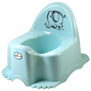 Горщик дитячий Tega Baby ЕСО Слоник Бірюзовий (SL-001-140)