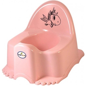 Горщик дитячий Tega Baby ЕСО Єдиноріг з музикою Рожевий (PO-055-104)