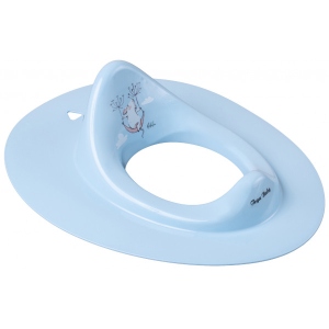 Дитяча накладка на унітаз класична Tega Baby Лісова казка Блакитний (FF-090-108)