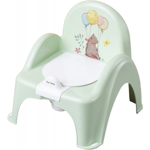 Горщик дитячий Tega Baby стільчик Лісова казка Світло-зелений (FF-007-112)
