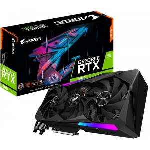 Відеокарта Gigabyte GeForce RTX 3070 Aorus Master 8GB GDDR6 2‎56bit (GV-N3070AORUS M-8GD)