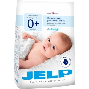Пральний порошок JELP 0+ Гіпоалергенний для білого 1,12 кг, (40015) інтернет-магазин