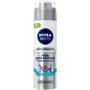 Гель для гоління NIVEA Легке гоління 3-денної щетини д/чутл.шкіри 200мл