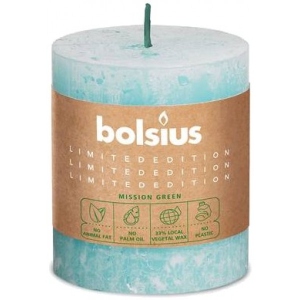 Свічка декоративна Bolsius Divine Earth Rustic 80/68 Небо замовити в Україні