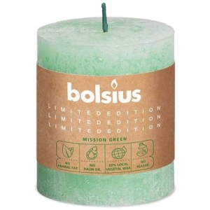 Свічка декоративна Bolsius Divine Earth Rustic 80/68 Вода
