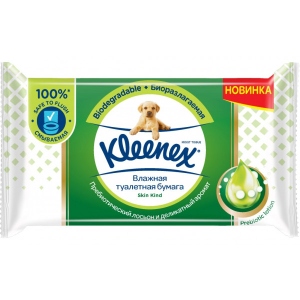 Вологий туалетний папір Kleenex Skin Kind 38 шт. (5029053577500)