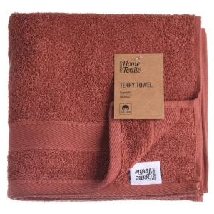 Рушник для обличчя Ardesto махрове SuperSoft теракота 50х90 см (ART2250RT)