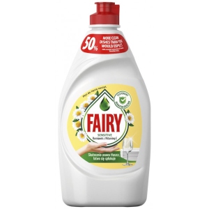 Засіб для ручного миття посуду Fairy Ніжні руки Ромашка та Вітамін Е 450 мл (4015400956303)