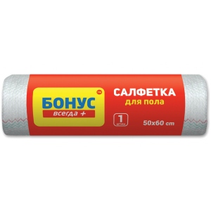 Серветка побутова Бонус д/полу 1шт Київ