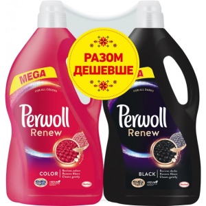 Засіб для делікатного прання Perwoll д/цвет.вещей 3,74мл + д/темных и черных вещей 3,74мл Київ