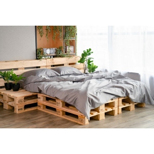 Простирадло полуторне Ardesto Mix&Match 180х240см, 100% бавовна, сатин, мусон (ART1824FSD)