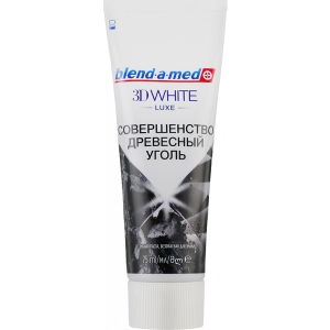 Зубна паста Blend-A-Med 3D White Люкс Древесне Вугілля 75мл