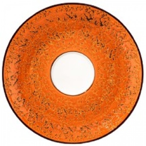 Блюдце Wilmax Splash Orange 14 см (WL-667335 / B)