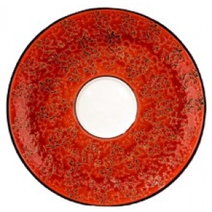 Блюдце Wilmax Splash Red 14 см (WL-667235 / B)
