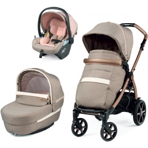 Коляска універсальна 3 в 1 Peg-Perego Book Mon Amour Lounge (PACK-BOOK31LG00001)
