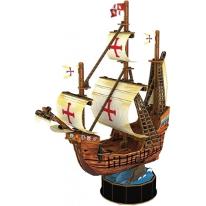 3D пазли Cubic Fun "Корабель Санта Марія" (T4031h)