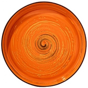 Тарілка обідня Wilmax Spiral Orange 23 см (WL-669319 / A)