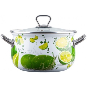 Каструля Gusto Яскраві Лайми Premium 18 см 3,1 л (GT-T-118-LI) купити в Києві