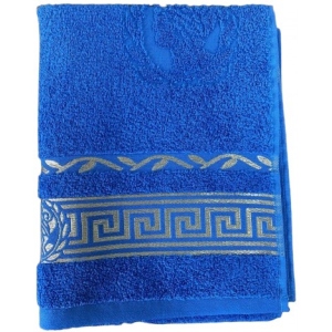 Рушник банний GM Textile махровий блакитний Цезар 70х140